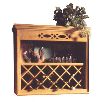 Wood Wine Rack Lattice, Maple 24"X 30"