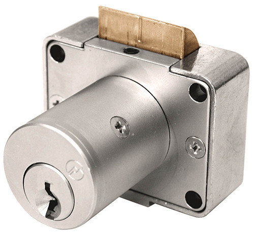 Olympus Pin Tumbler Latch Lock, Keyed Different