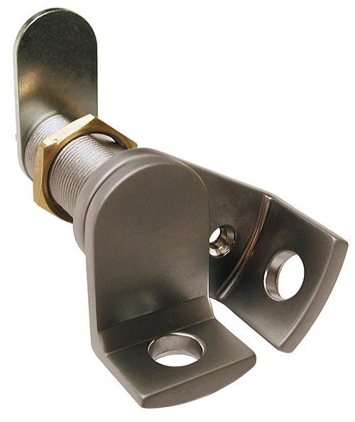 Olympus Cam Lock for Padlockable Doors or Drawers, Satin Chrome