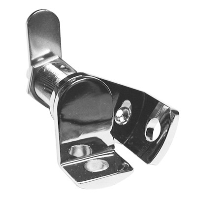 Olympus Cam Lock for Padlockable Doors or Drawers, Chrome