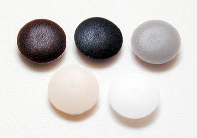 Screw Cover Cap, Similar To # Sc1 2Bl Black