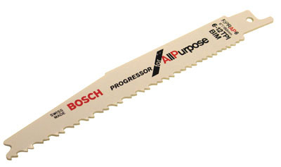 All Purpose - Heavy Use, 6/12 Teeth/Inch, .050 Thick, For Use On Wood W/Nails White 6"