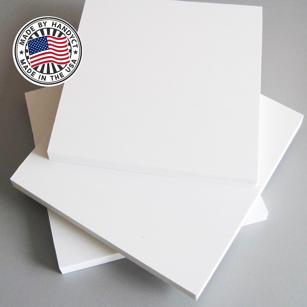 White PVC Shelves Shelf Choose Sizes- Closet Storage - 3/4" thick