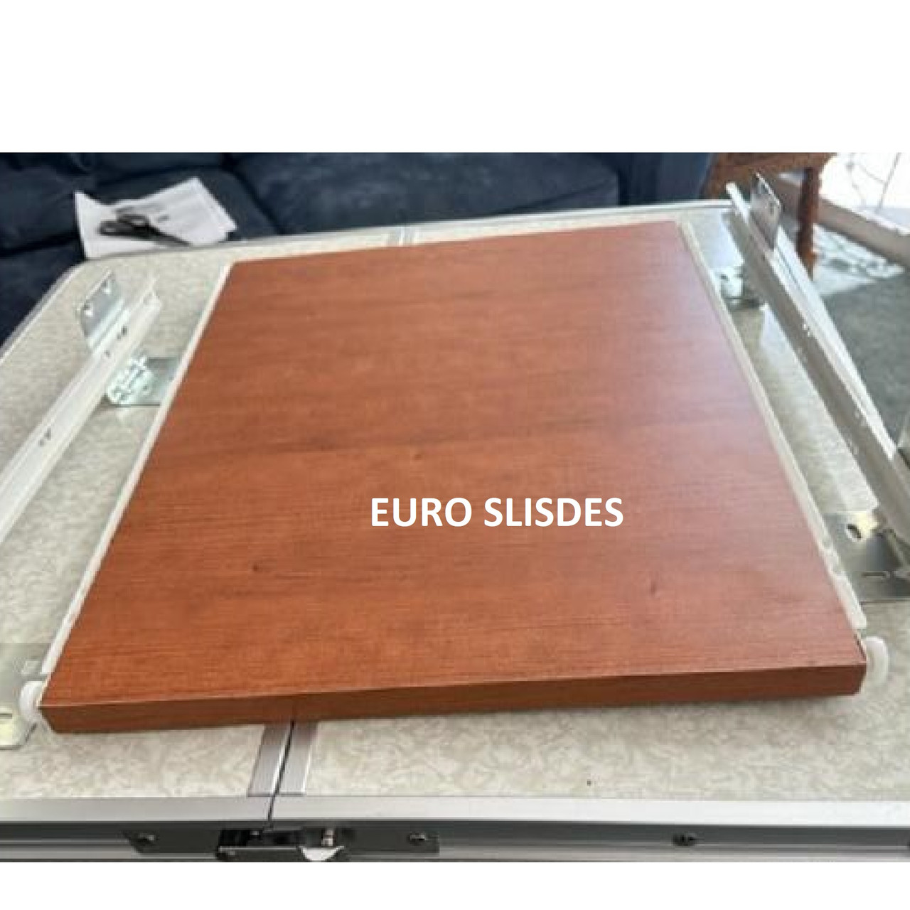 Melamine Pull out Shelf for Appliences or Storage, Choose your sizes, slides and Color,  Design Pull out shelf , Add Slides or light.