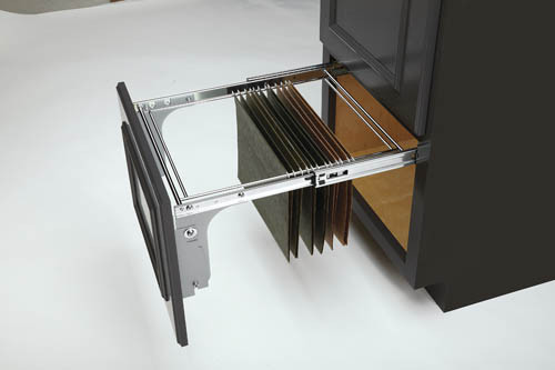 File System Side Mount Pullout for Drawers
