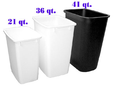 Rubbermaid Replacement Baskets, Similar To # A00036Qt W White 36 Qt