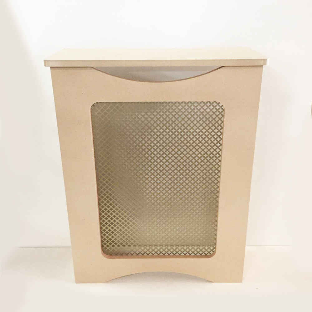 Radiator Cover Heating Cabinet - Custom Made - MD20, MDF Unfinished.