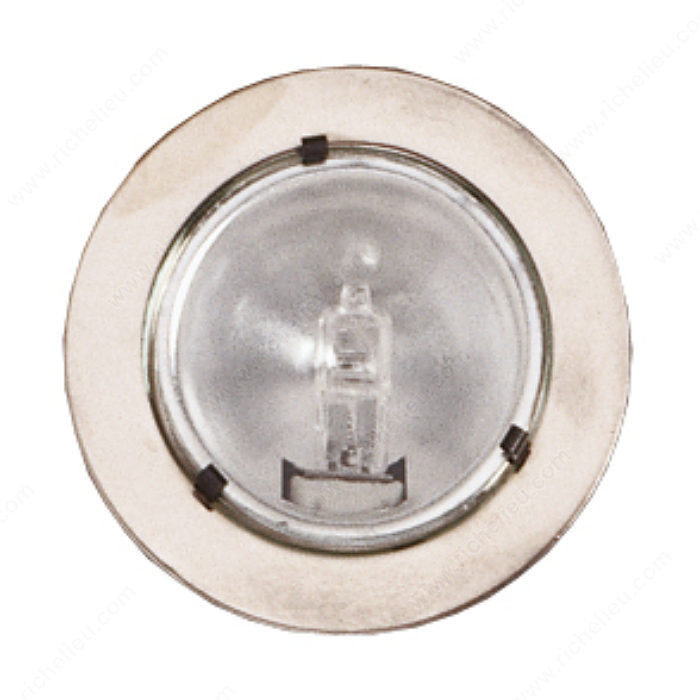 20W Halogen, Recessed, Transformer included., Finish Chrome, Kit 1 Lamp