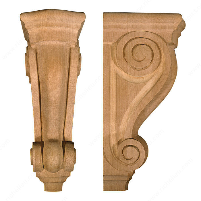 Mission and Shaker Corbel - MS18, Species Red Oak