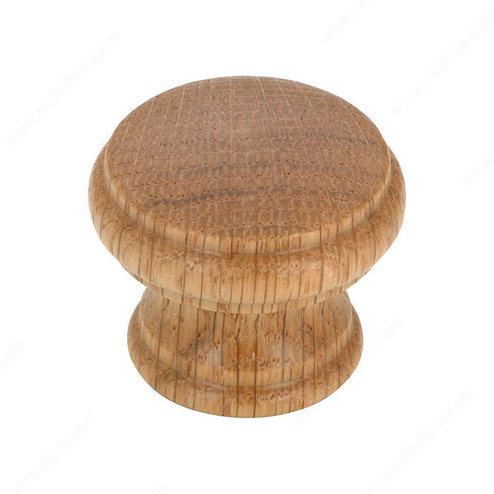Eclectic Oak Wood Knob - 054,PRO-PACK 5