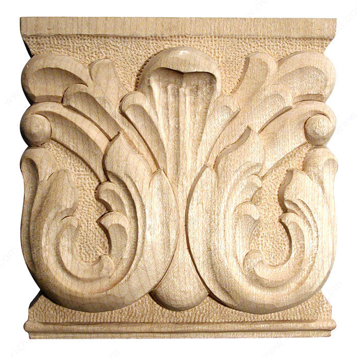 Capital, Height - Overall Dimensions 4 in, Width 4 1/2 in