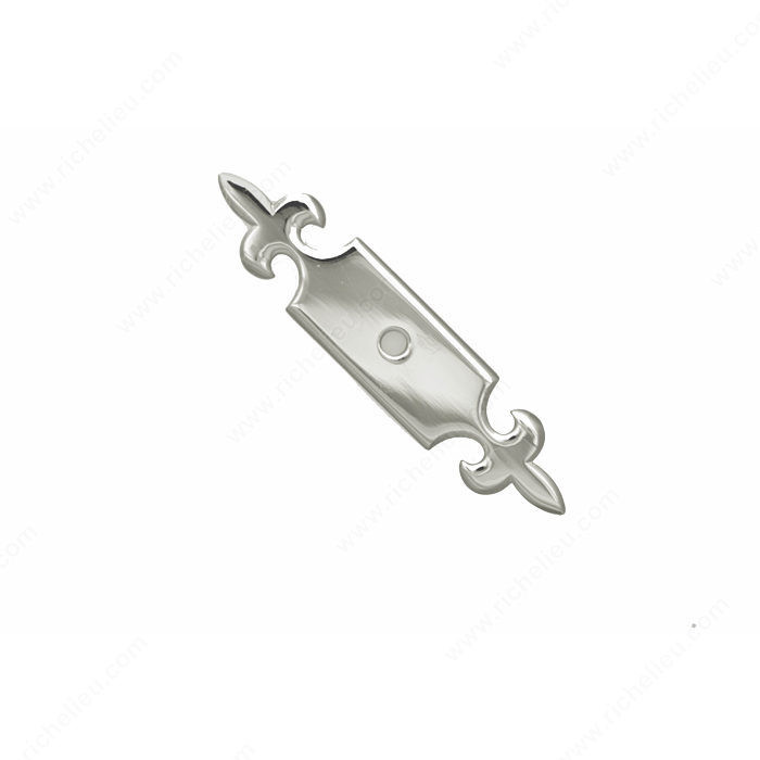 Traditional Forged Iron Knob - LC09, Finish Polished Nickel, Material Brass