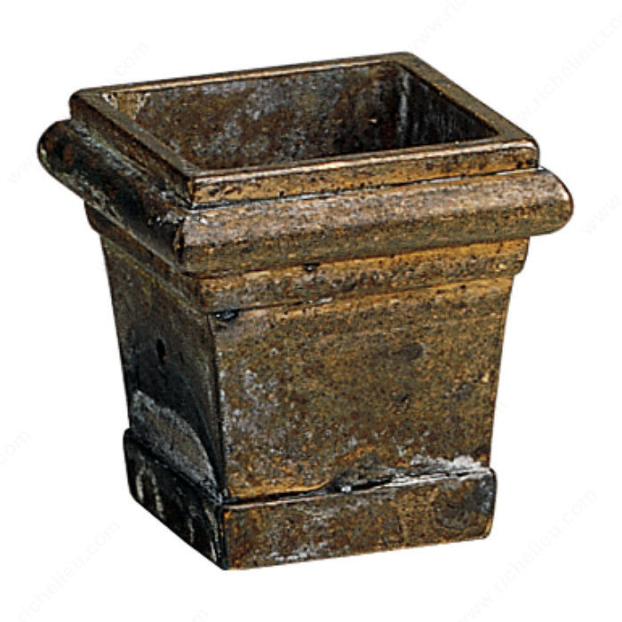 Tip, Finish Bronze, Projection - Overall Dimensions 25 mm