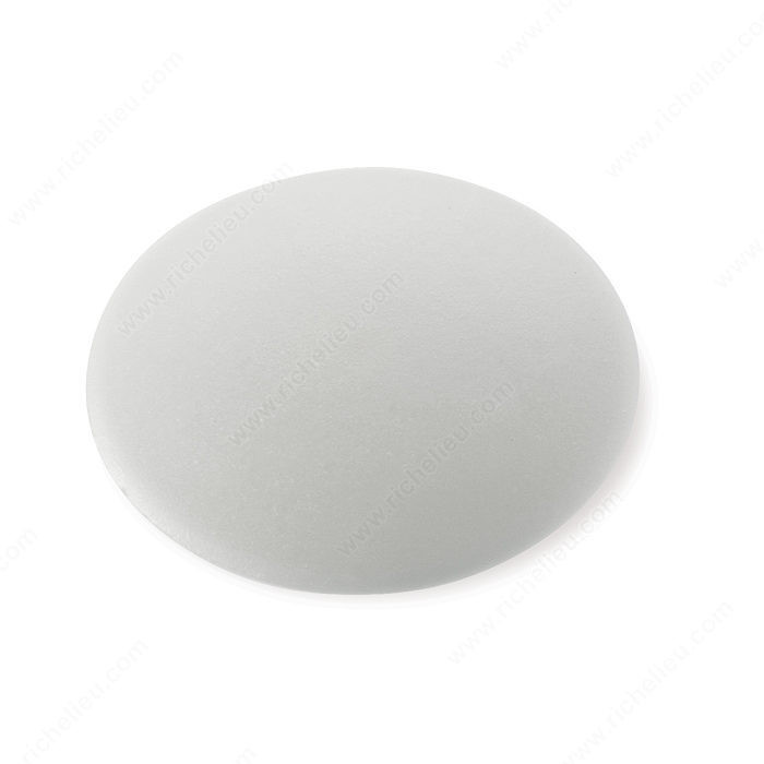 Hi-Low Cover Cap - 13 mm in Diameter, Finish White