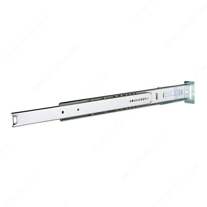 Series 1029 Center Mount Slide, Drawer Depth 10 5/8 to 12 1/2 in, Cabinet Depth 13 to 14 1/2 in, Slide Length 12 7/8 in