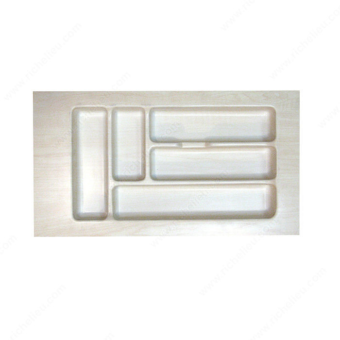 Cutlery Divider, Width 292 to 349 mm, Finish Maple