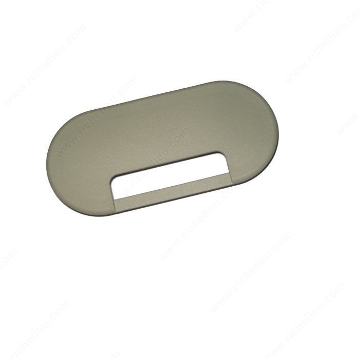 Oval Cable Grommet, Finish Beige PRO-PACK 3