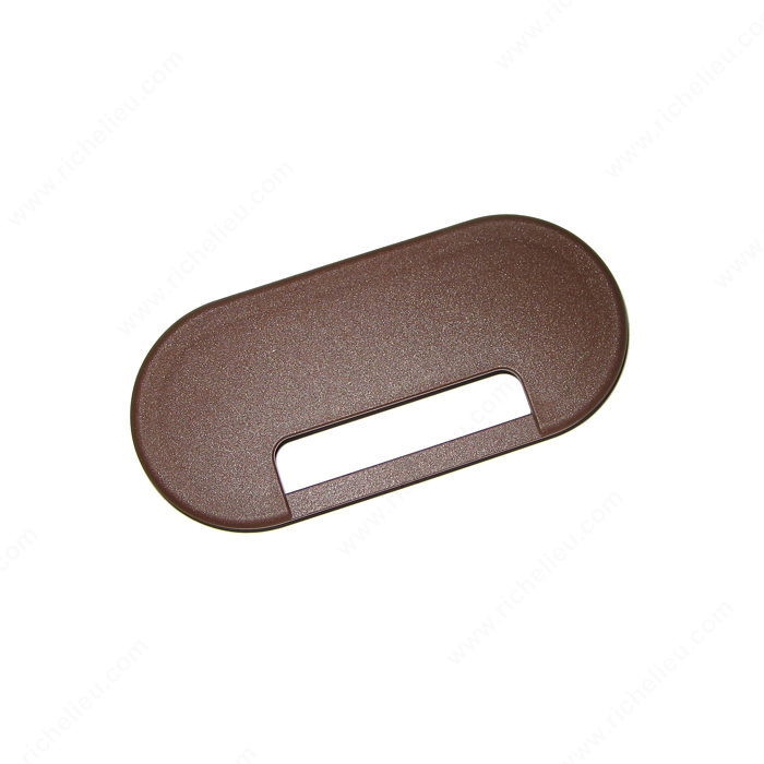 Oval Cable Grommet, Finish Brown PRO-PACK 3