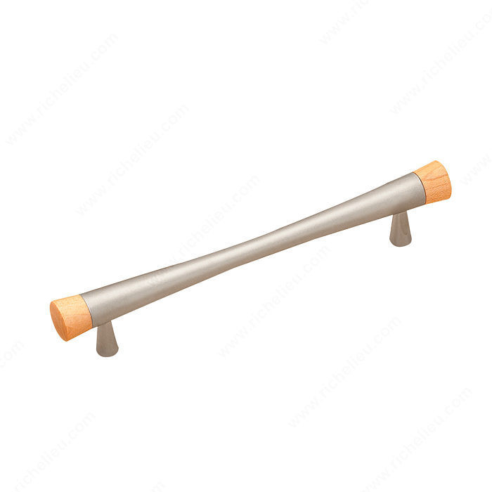 Eclectic Metal and Wood Pull - 1068,