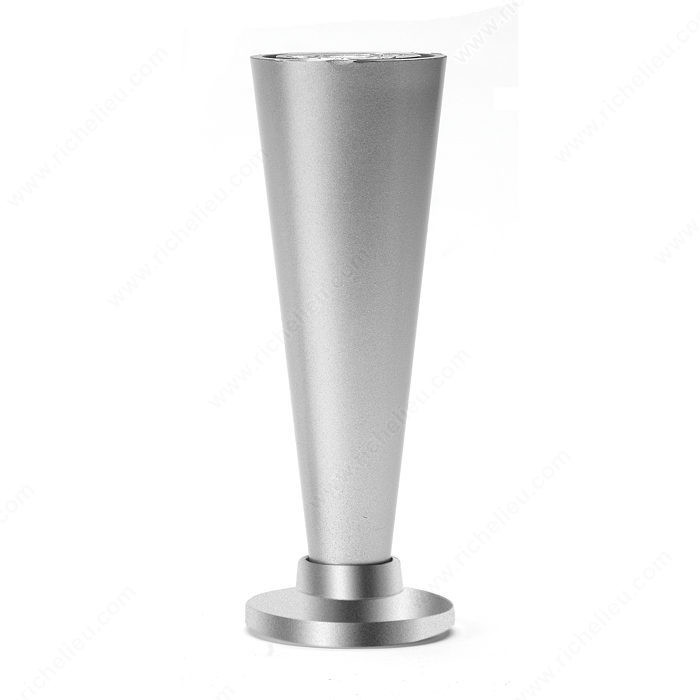 Contemporary Furniture Leg - 107-201, Height 4 3/4 in
