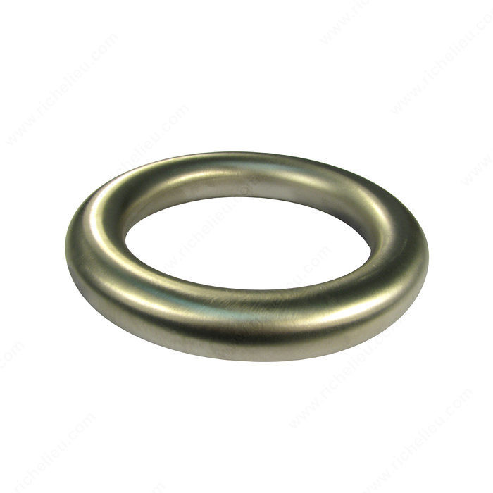Contemporary Metal Pull - 1109, Center to Center 32 mm, Finish Matte Nickel, Projection - Overall Dimensions 38 mm