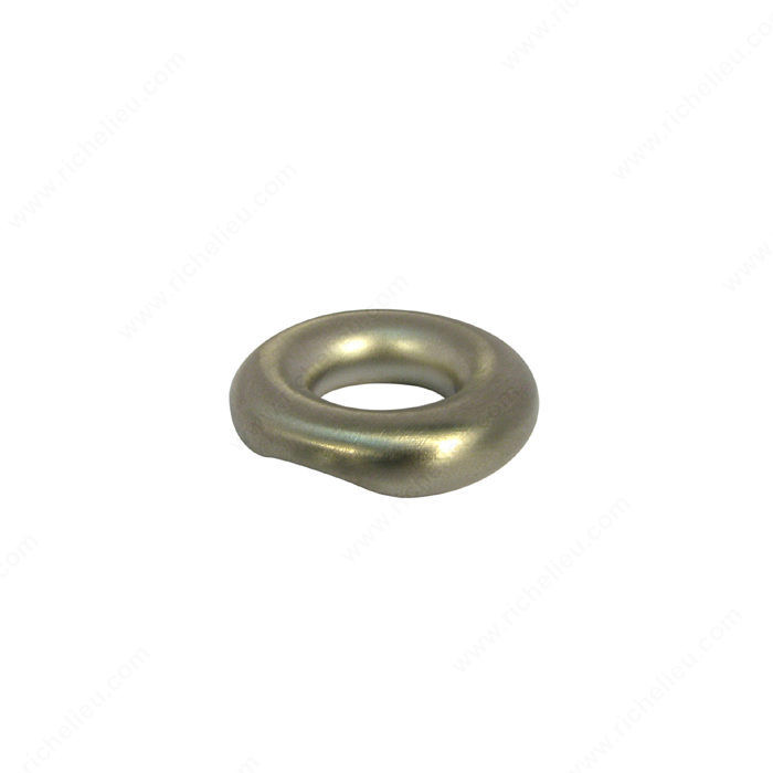 Contemporary Metal Pull - 1109, Center to Center 0 mm, Finish Matte Nickel, Projection - Overall Dimensions 20 mm