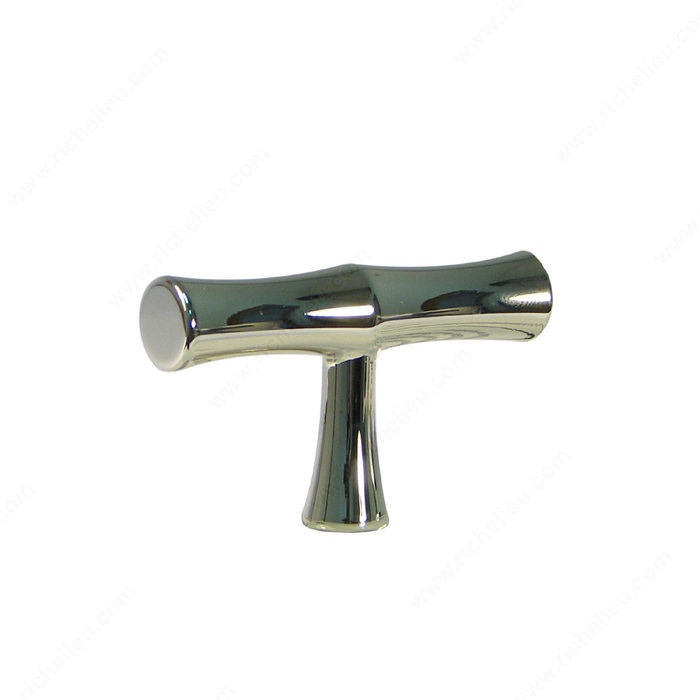 Traditional Forged Iron Knob - LC11, Finish Polished Nickel, Material Brass