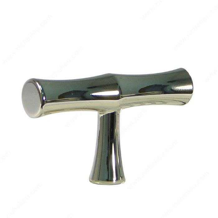 Traditional Forged Iron Knob - LC11, Finish Polished Nickel