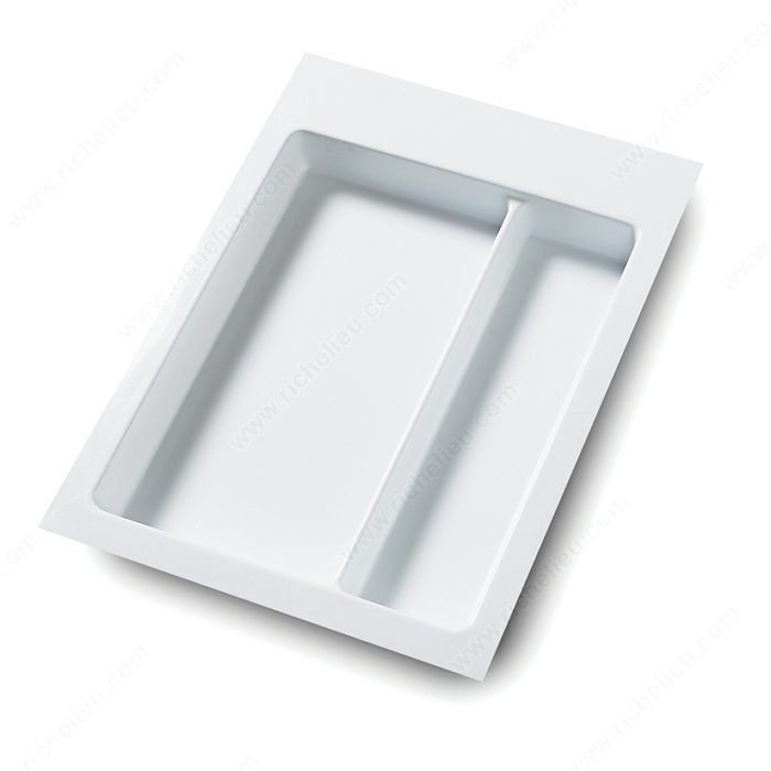 Utensil Divider, Width 349 to 400 mm, Finish White