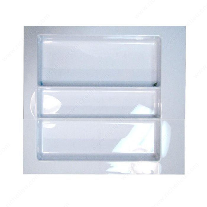 Utensil Divider, Width 495 to 552 mm, Finish White