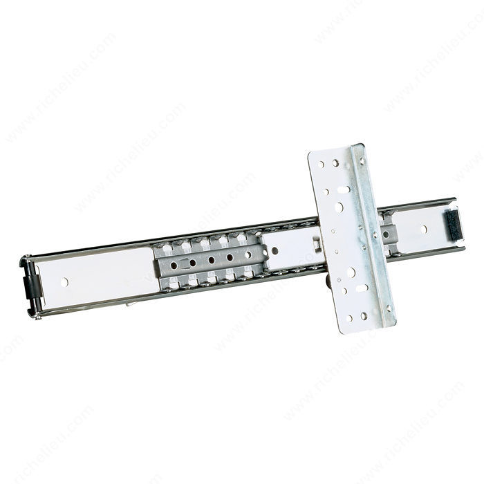 Series 1172 Flipper Door Slide, Extension 16.48 in, No Detent, Slide Length 20 in