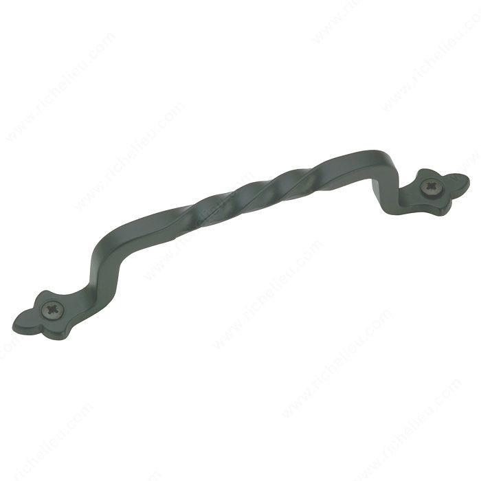 Traditional Metal Pull - 1180, Screw/Nail Wood Screw (Not Included)