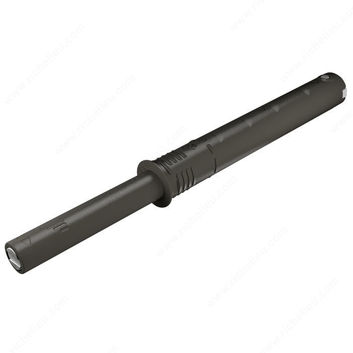 K PUSH TECH - Push-to-Open Motion, Push to Open Technology, System Type Concealed, Finish Black Anthracite, Run 37 mm, Characteristics With magnetic plate for unsprung hinges