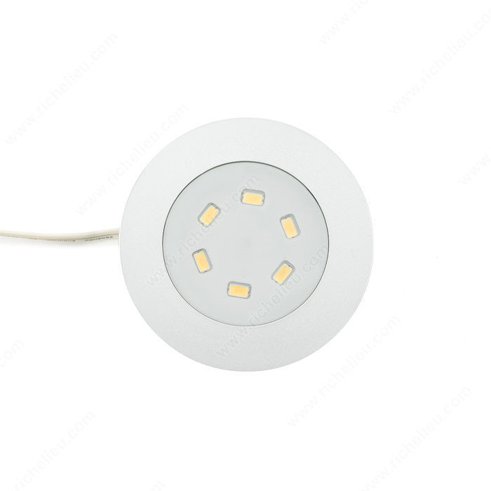 LED R55 3W Stainless Steel, High Quality, Low Profile LED Spotlight, Light Color Warm White