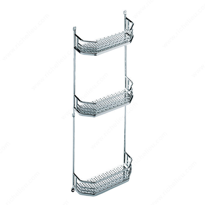 Tandem System Door Mount Baskets, Height Min. 700 mm, Material Metal, Height 570 mm