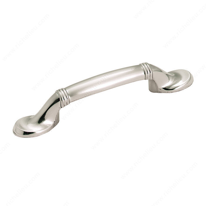 Traditional Zinc Pull - 1300, Finish Sterling Nickel