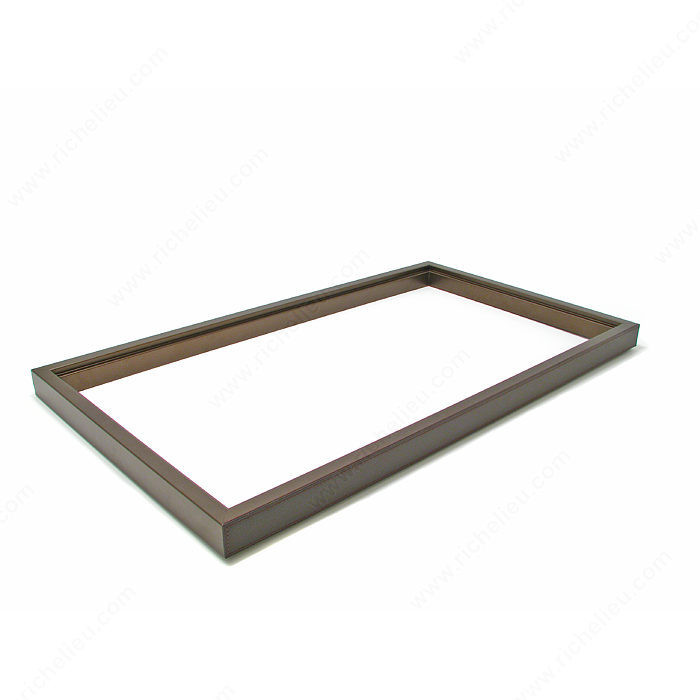 Sliding Frame for Cabinet Interior Width of 36 (914 mm), Finish Leather-Bronze