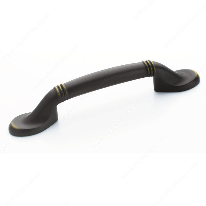 Traditional Zinc Pull - 1300, Finish Roman Bronze
