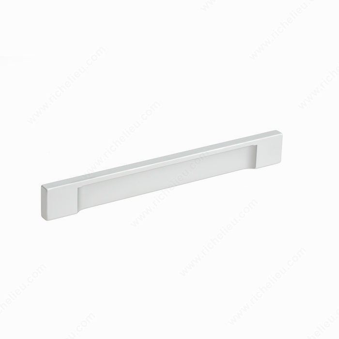Contemporary Aluminum Pull - 1310, Center to Center 160 mm, Length - Overall Dimensions 185 mm, Screw/Nail M4 (Not Included)