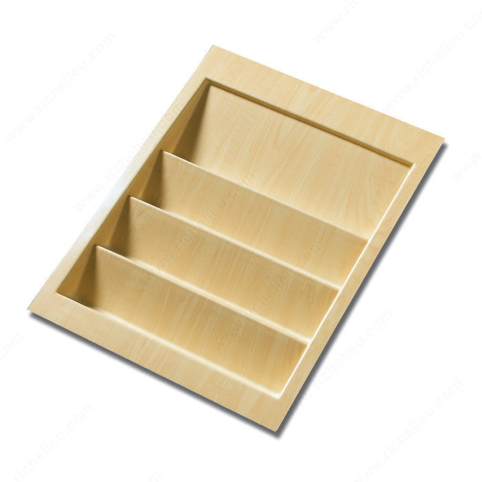 Spice Divider, Width 343 to 400 mm, Finish Maple