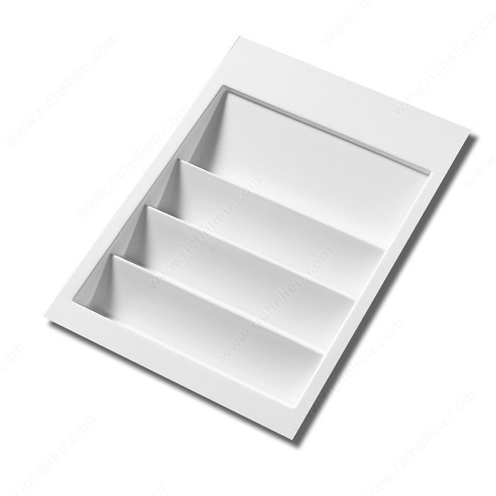 Spice Divider, Width 343 to 400 mm, Finish White