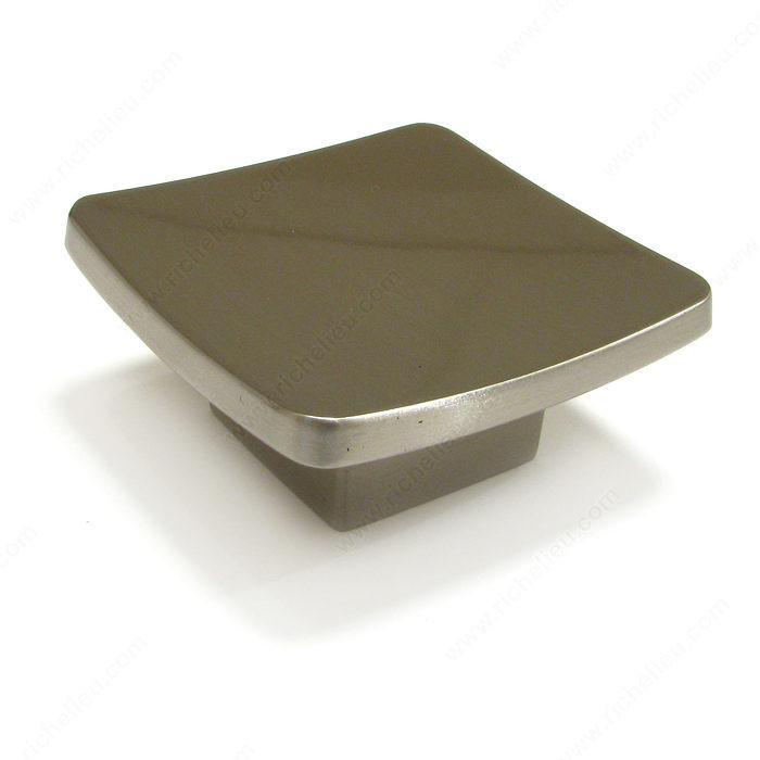 Contemporary Metal Knob - 136, Length - Overall Dimensions 45 mm