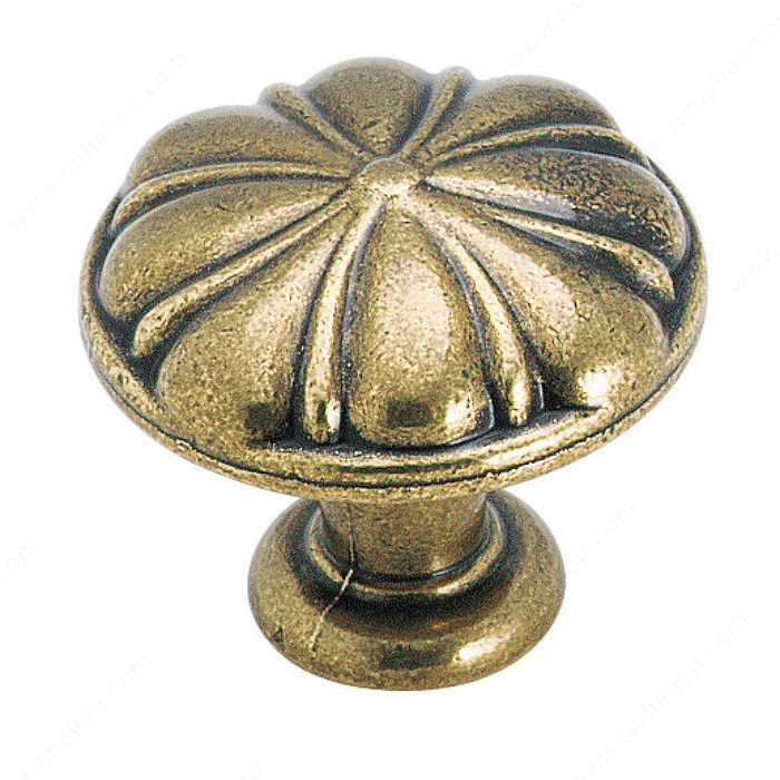 Traditional Zinc Knob - 1397,PRO-PACK 2