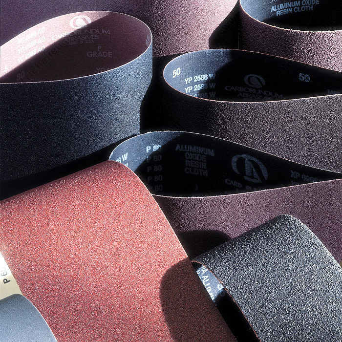 Wide Sanding Belts, Length 60 in, Grit 180, Grit Texture Fine