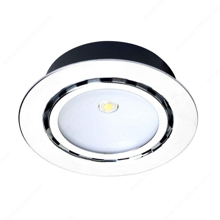 Richelieu LED - 2.2W, Connect up to 10 lights inline, Finish Satin Nickel, Light Color Neutral White, Kelvin Color Temperature 4,100 ?K