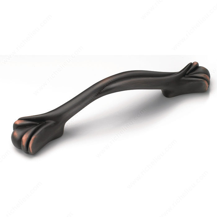 Traditional Zinc Pull - 1471, Finish Brushed Brass