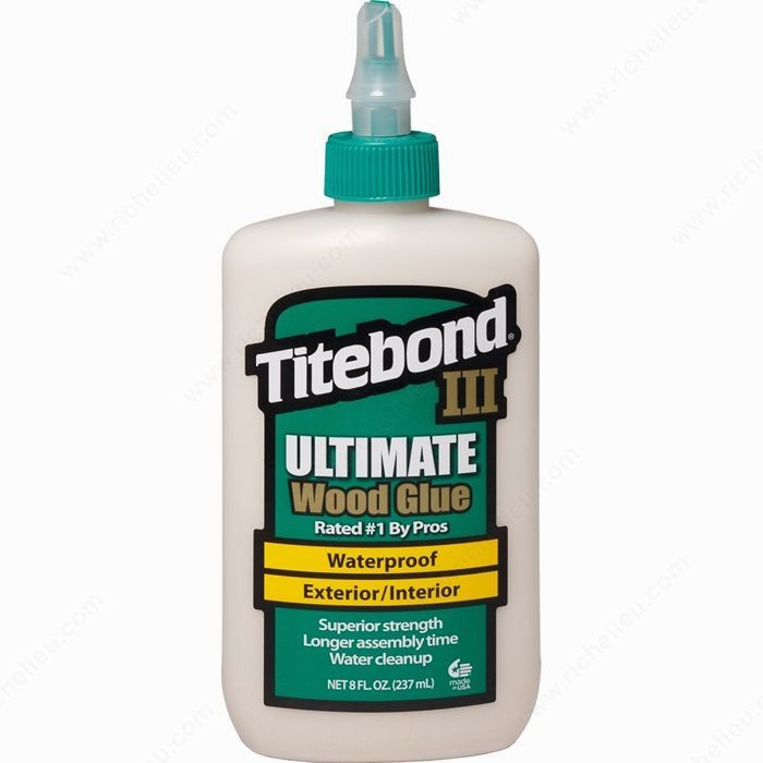 Titebond III Ultimate Wood Glue, Volume 8 oz