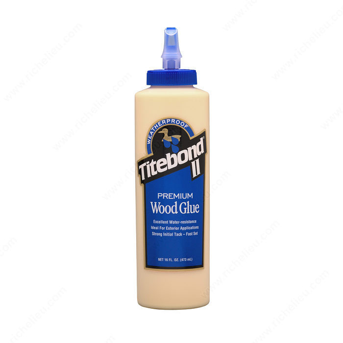 Titebond II Premium Wood Glue, Volume 16 oz