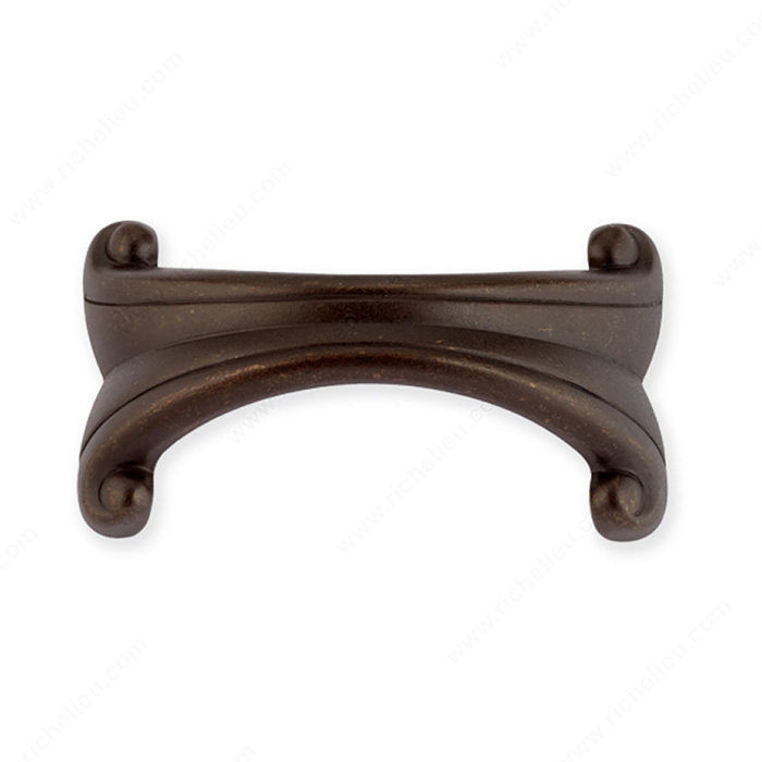 Traditional Brass Pull - 1505, Center to Center 64 mm, Finish Old America