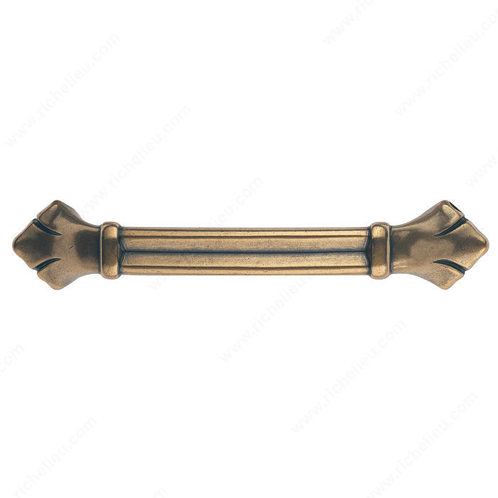 Traditional Brass Pull - 1505, Finish Valenza Gold